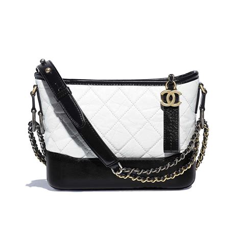 chanel gabrielle purse white|chanel gabrielle bag small price.